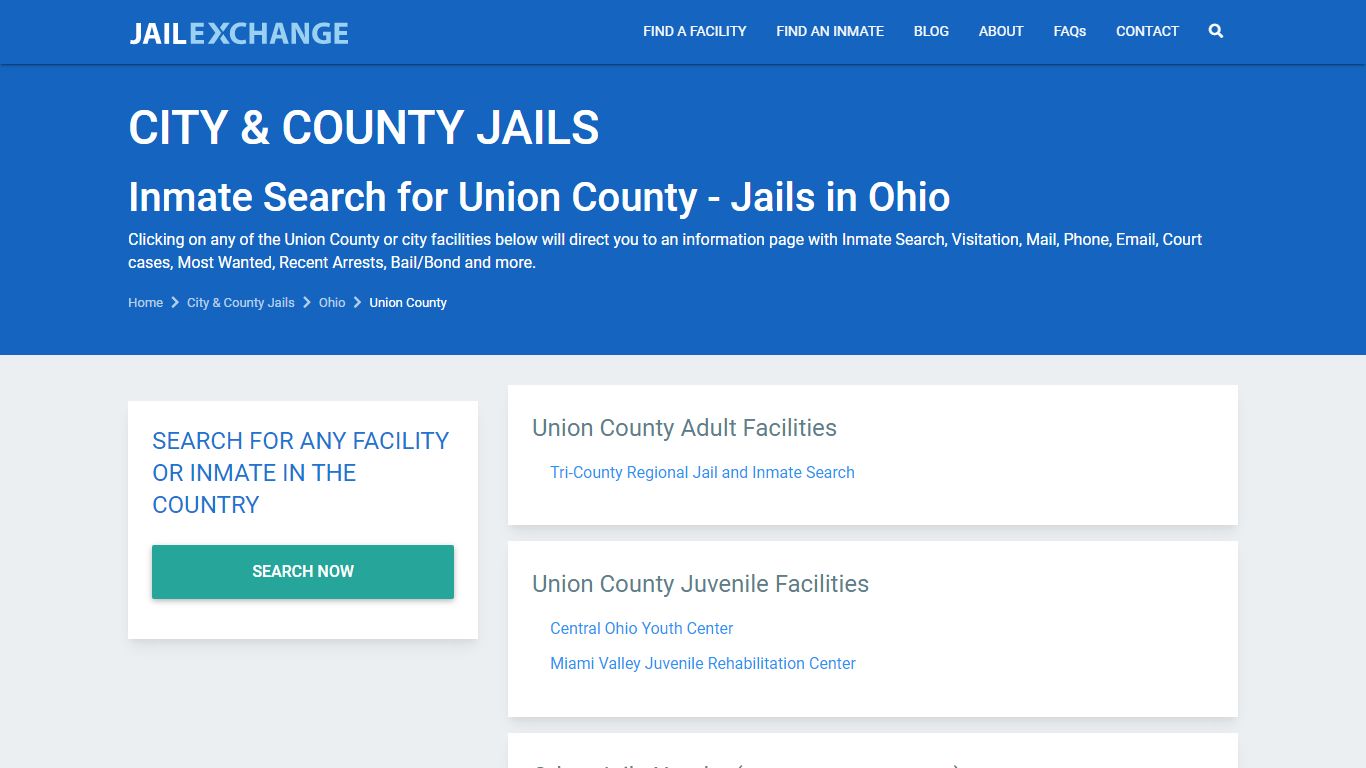 Union County Jail Inmates | Arrests | Mugshots | OH